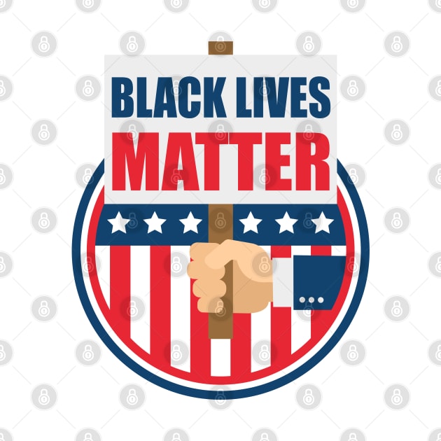 BLM: black lives matter by teesvira