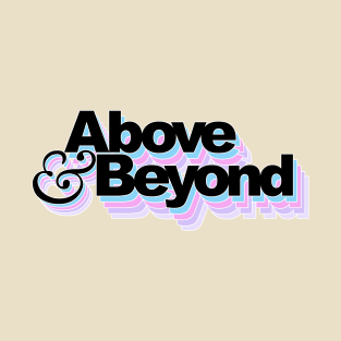 Retro Above & Beyond Style T-Shirt