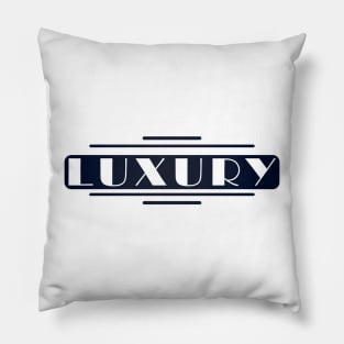 LUXURY TEXT Pillow