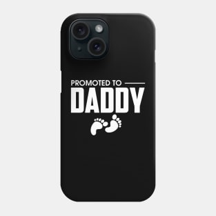 Cute Promoted To Daddy Pregnancy Announcement Phone Case