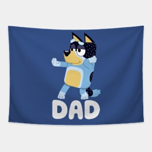 Bluey dad Tapestry