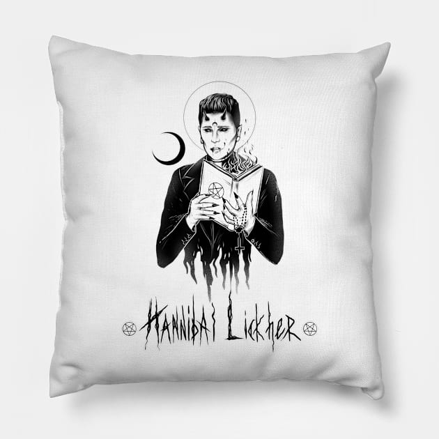 Original Hannibal Lickher Design Pillow by Hannibal Lickher
