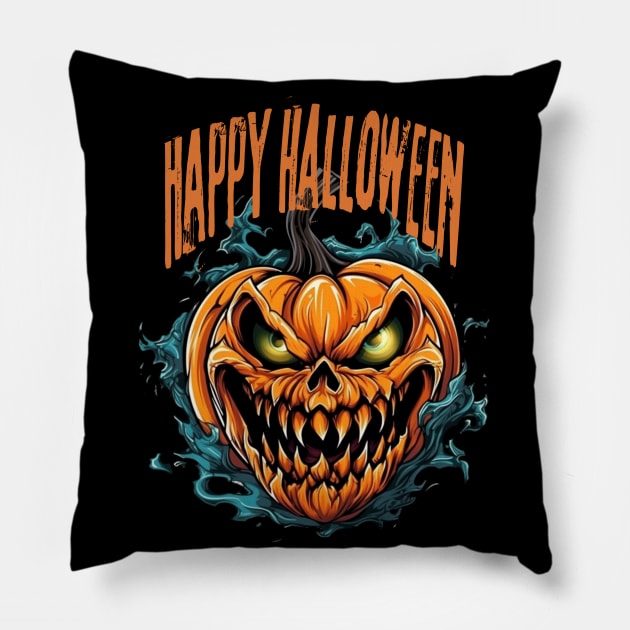 Halloween Pillow by MckinleyArt