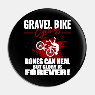 Gravel Bike Cycling, Racing, Mountainbike, Gravel Bike Pin