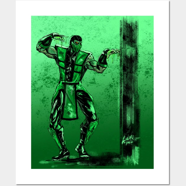 Mortal Kombat Sub Zero Fatality Home Decoration Artwork hdd Poster