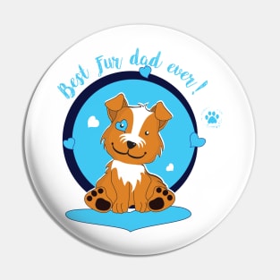 Fur Dad Pin