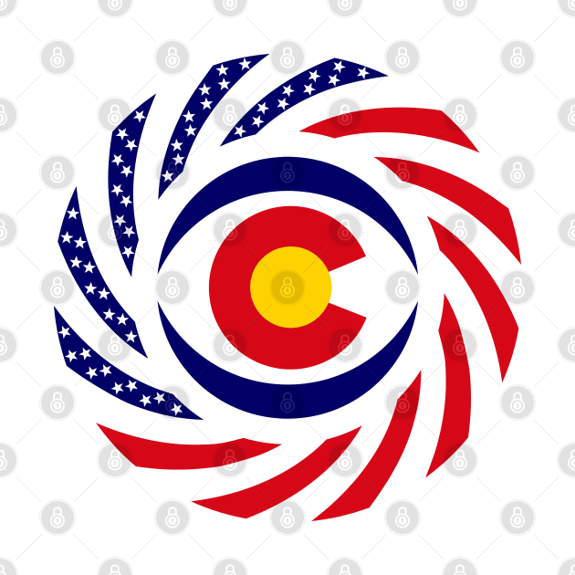 Coloradan Murican Patriot Flag Series by Village Values