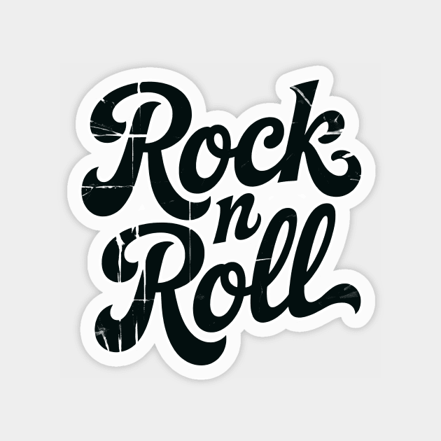 Rock n Roll Magnet by CreativeSage