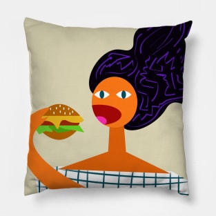 my Burger Pillow