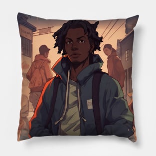 Rap & Hip Hop Music Album Cover - Anime Wallpaper Pillow