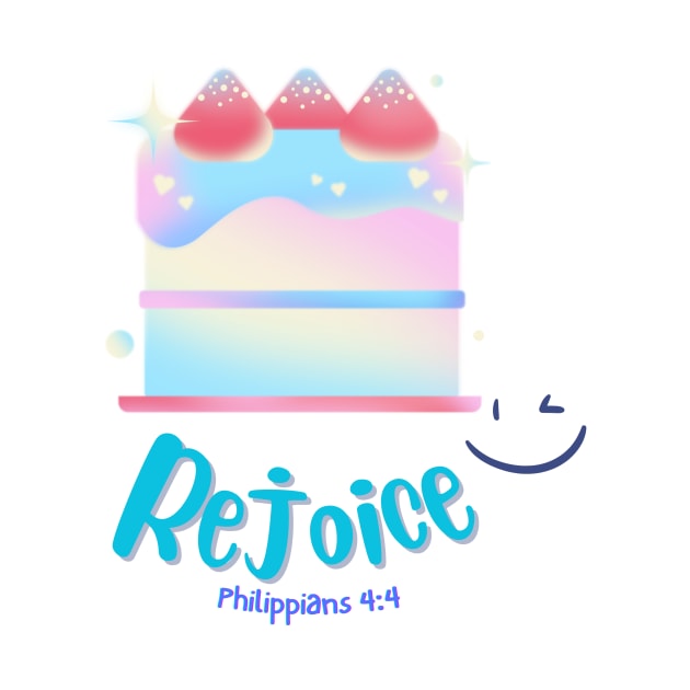 Rejoice Bible verse gift by S K