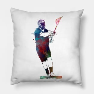 lacrosse sport art #lacrosse #sport Pillow