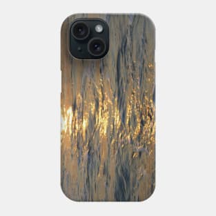 Sunset on a calm Indian beach: abstract nature photography Phone Case