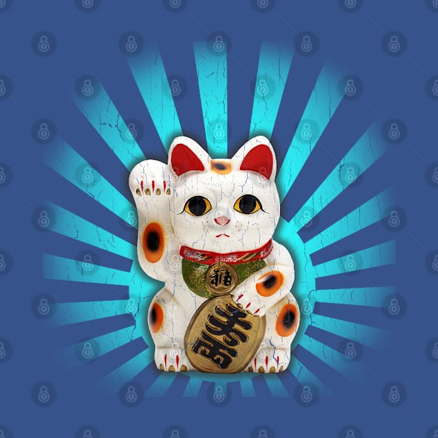 Lucky Cat - Maneki-neko by robotface