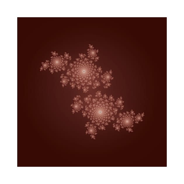 Fractal Coral - Red / Maroon by mandelbrot