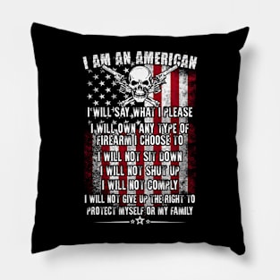 2nd Amendment Pillow