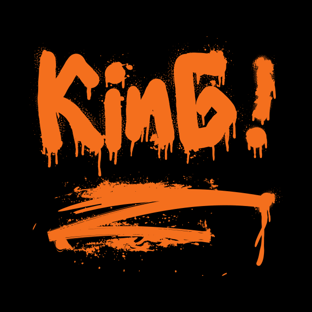 GRAFFITI KING TAG DESIGN by The C.O.B. Store