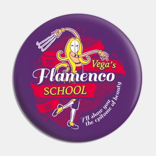 Vega's Flamenco School Pin