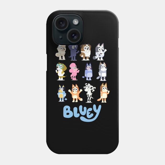 topper bluey Phone Case by Inspire Gift