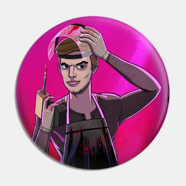 Dexter Morgan Pin by ShaneWheelerArtist