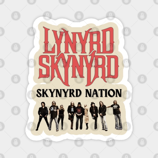 Skynyrd Nation Original Aesthetic Tribute 〶 Magnet by Terahertz'Cloth