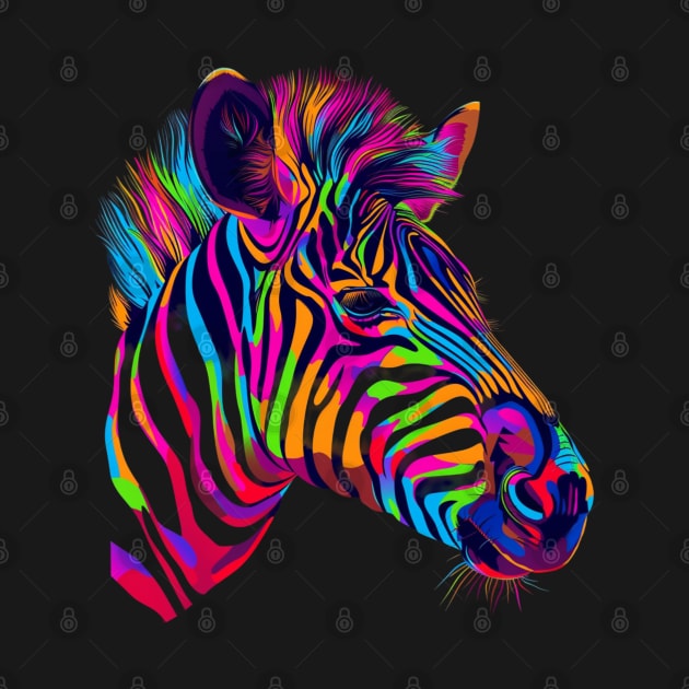 Zebra Fearsome Fighters by Infinity Painting