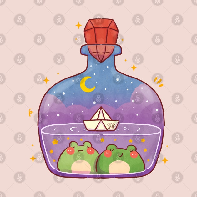 Froggie Magic Potion by Nas.ArtSpace