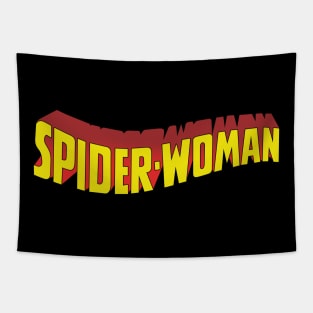 Spider woman Logo Tapestry