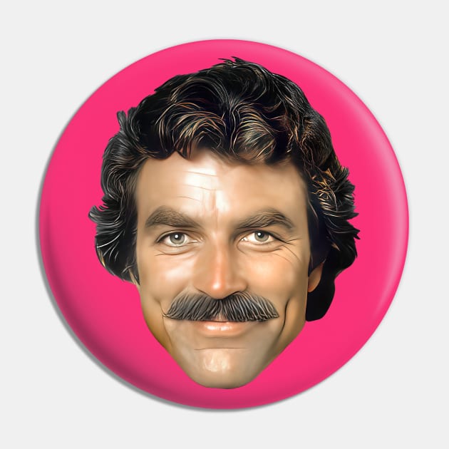 Tom Selleck Pin by DankFutura