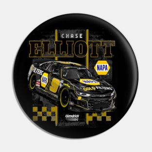 Chase Elliott Charcoal Napa Pin