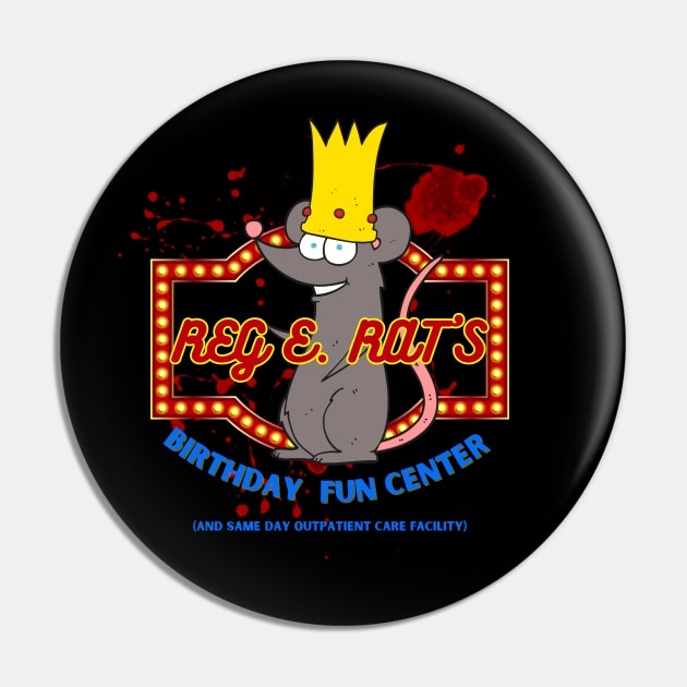 Reg E. Rat Pin by Bizzong