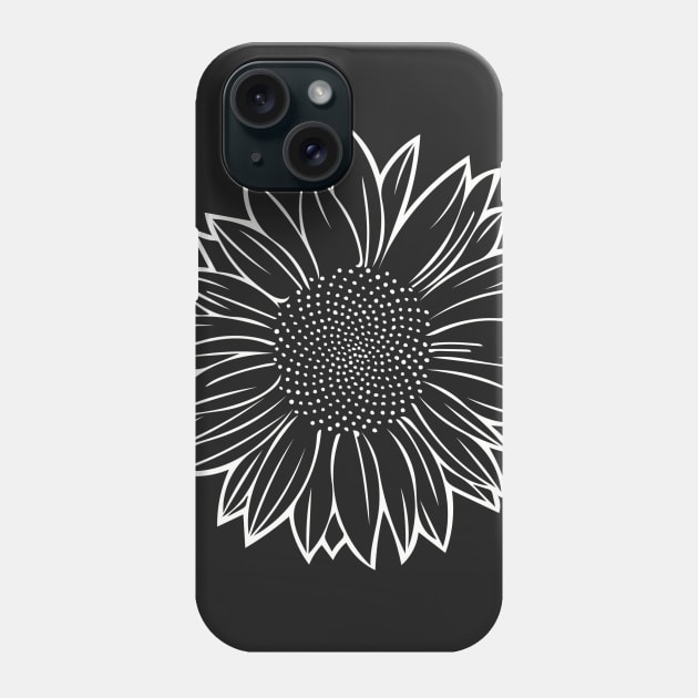 Sunflower Phone Case by LoraMaze