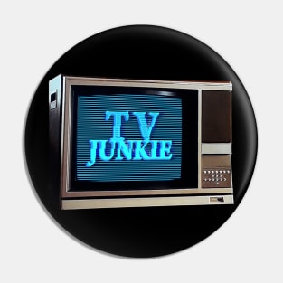 TV JUNKIE #1 Pin