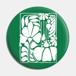 Abstract Botanical Pin