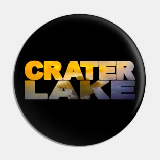 CRATER LAKE - Oregon USA Sunrise Pin