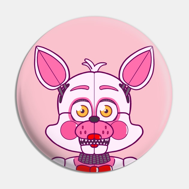 Funtime Foxy Encore Pin by MortuusArts