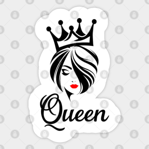 Matching King And Queen King And Queen Pegatina Teepublic Mx