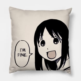 osaka says i'm fine / azumanga daioh Pillow