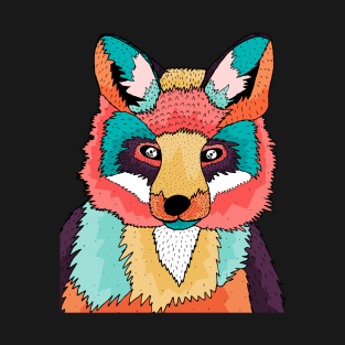 The colourful Fox T-Shirt