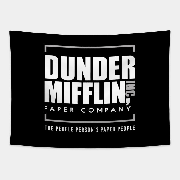 Dunder Mifflin Paper Co The Office Tapestry TeePublic