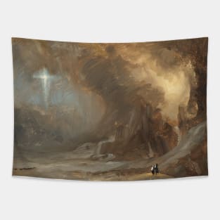 Vision of the Cross by Frederic Edwin Church Tapestry