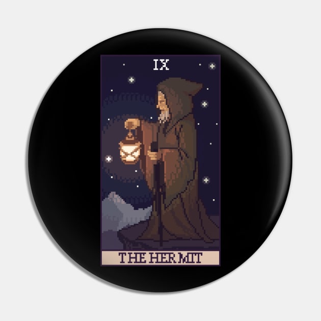 The Hermit Pin by cheeseekins