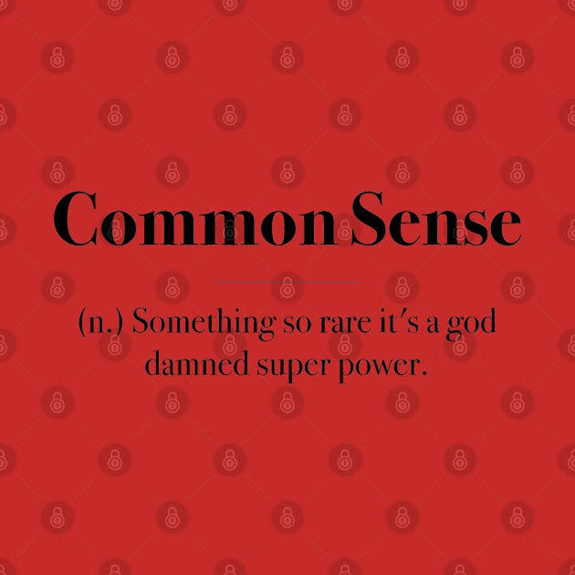 Common Sense by Designograph