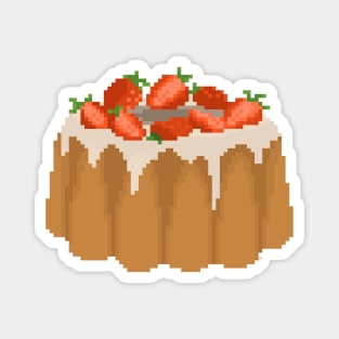 Strawberry bundt cake Magnet