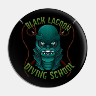 Diving School Pin