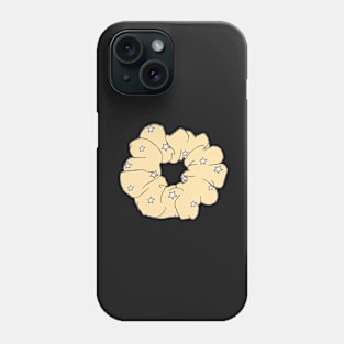 Yellow Stars Scrunchie Phone Case