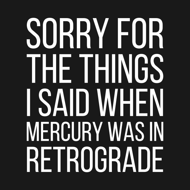 Mercury Retrograde by kapotka