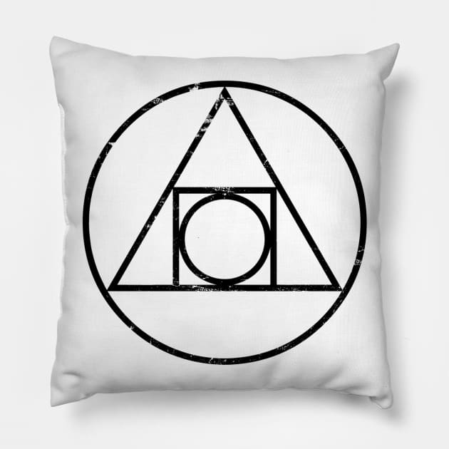 philosopher stone Pillow by theinkcat