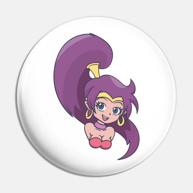 Shantae Portrait Pin by PabloooDuarte