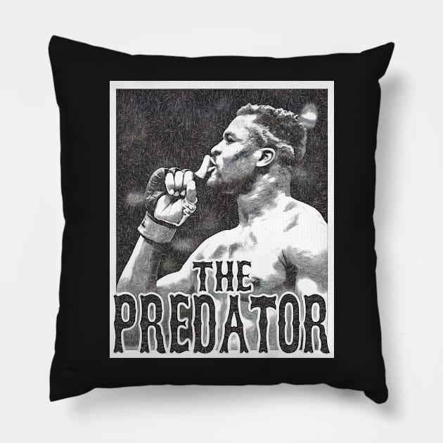 THE PREDATOR Pillow by SavageRootsMMA